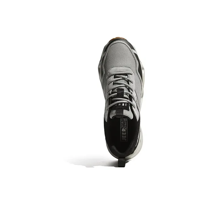 JEEP SPIRIT Cushioning Anti Slip Wear Resistant Breathable Lightweight Height Increasing Low Top Casual Shoes Men's-5