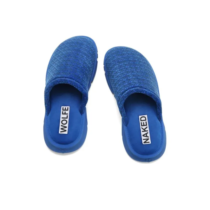 Naked Wolfe Quiet Wrap-toe Slippers Men's Blue-3