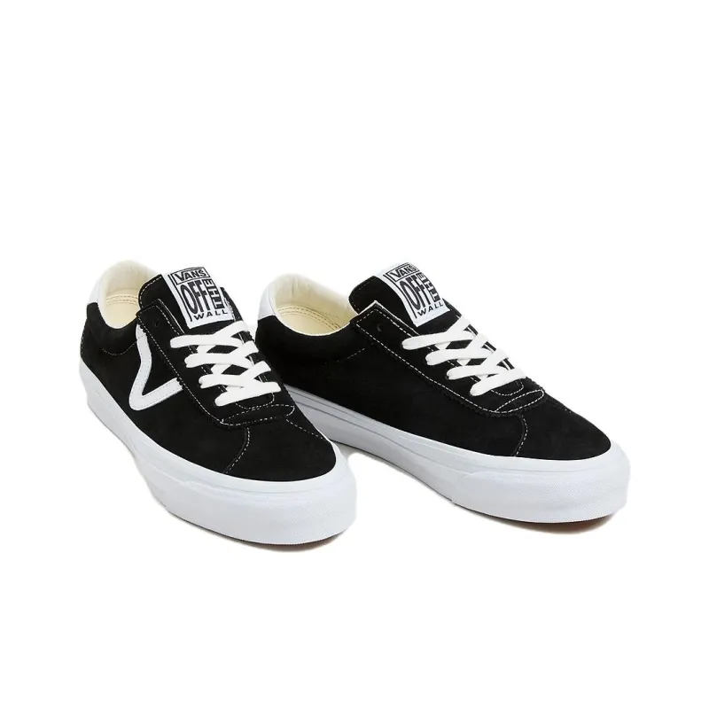 【VANS】★スニーカー★Premium Pig Suede Sport 73 LX★BLACK Vans Sport 73 LX Pig Suede Black/ White VN000CR1BA21 at PRM US