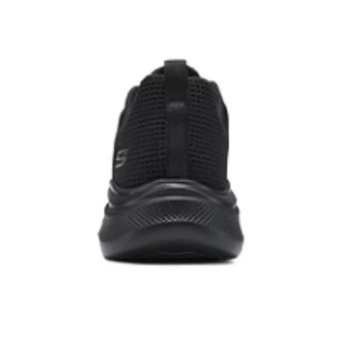 Skechers Vapor Foam Wear resistant And Lightweight Low Top Casual Shoes Women's Black-3