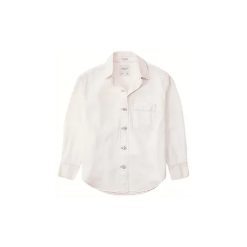 Abercrombie＆Fitch Jackets Women's Cream White