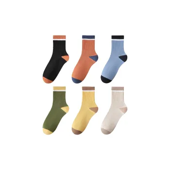 Lanza Mid Calf Socks Women's 6 Pack