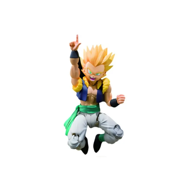 BANDAI Gotenks Bandai S.H.Figuarts Super Saiyan Action Figure Scale Figures 13cm-1