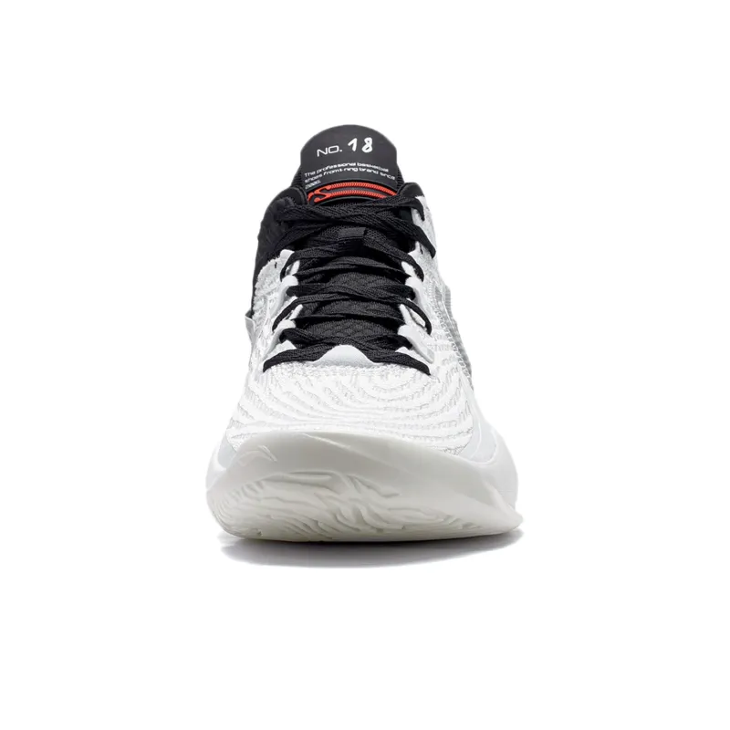 LINING YuShuai 18 Basketball Shoes Men Mid Top White-5