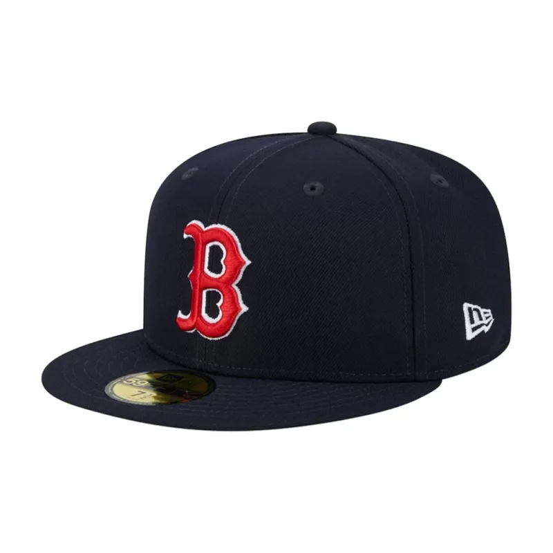 New Era Boston Red Sox Upside Down 59Fifty Fitted Hat-0