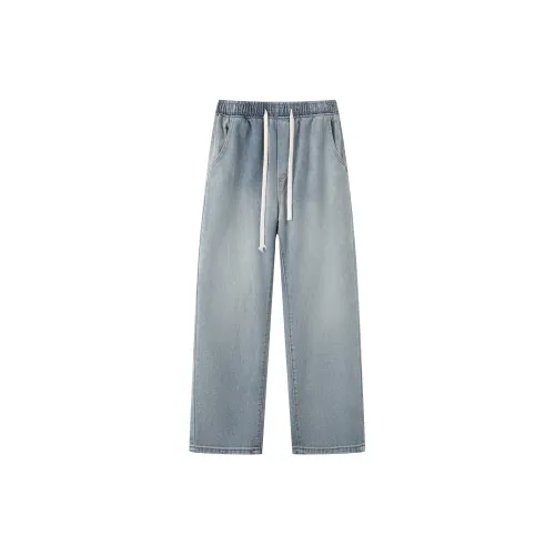 SWAMP AREA Jeans Unisex Nostalgic Blue