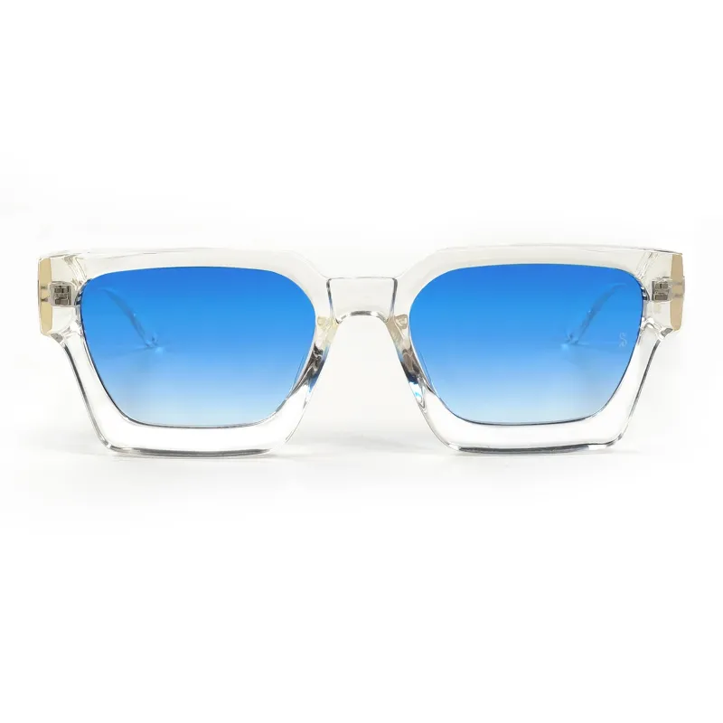 SHEEN KELLY Square Sunglasses Unisex-4