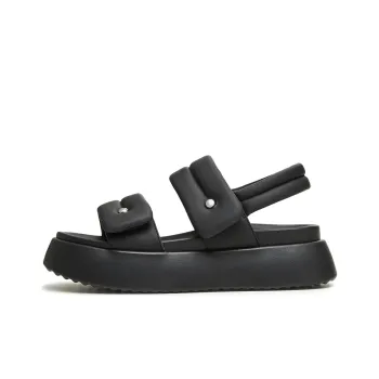 Teenmix Beach Sandals Women's Black/White/Apricot/Rose Red