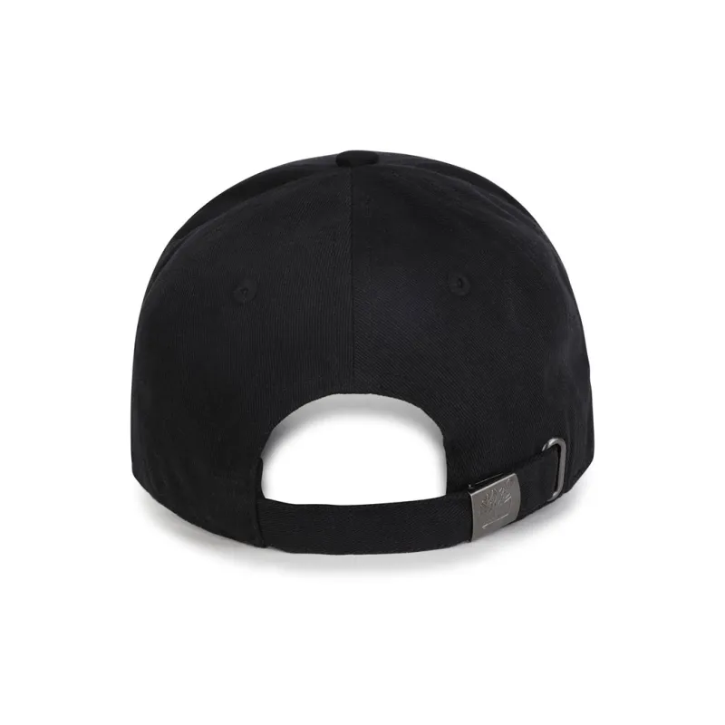 Timberland Cotton Baseball Caps Unisex Black-2