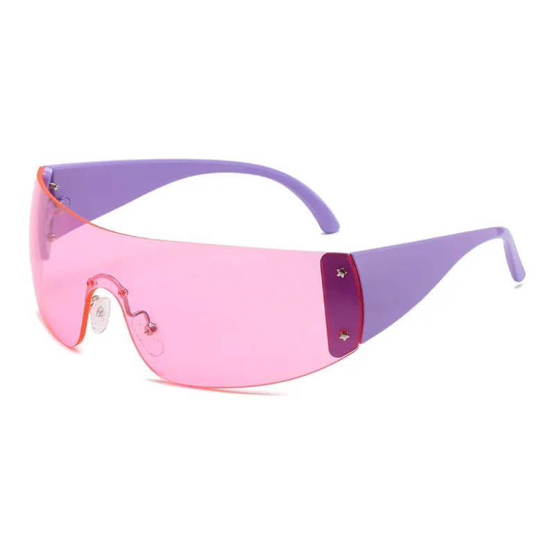 SOMAN PC Irregular Shape Sunglasses Unisex-2