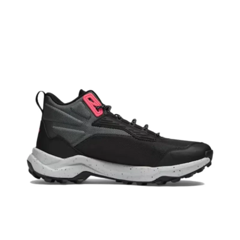 Puma Women's Obstruct Profoam Mid 'Black Dark Grey Fire Orchid'-1