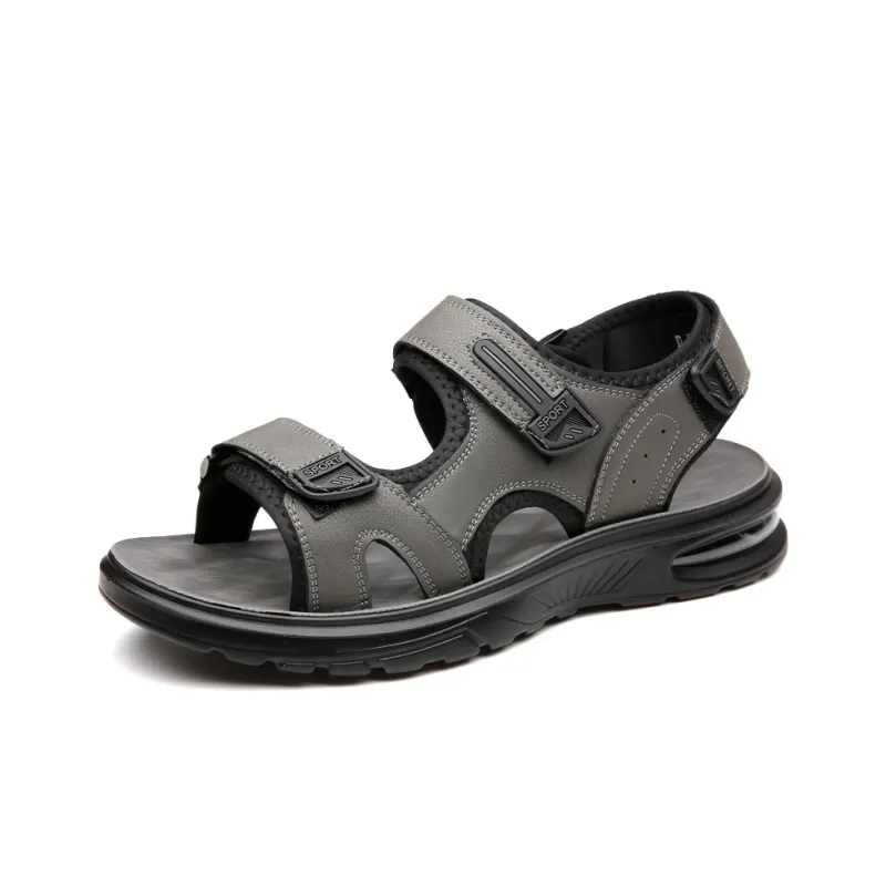 Mulinsen Beach Sandals Men Black/Gray-0