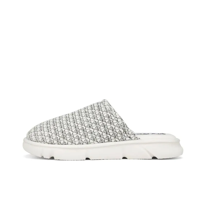 Naked Wolfe Quiet Wrap-toe Slippers Men's White-0