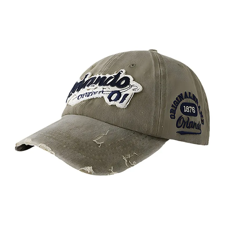 FILES Cotton Baseball Caps Unisex-4