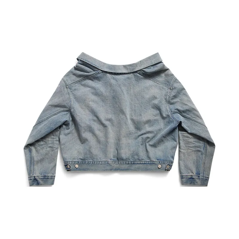 Balenciaga Collared Button Up Jacket-1