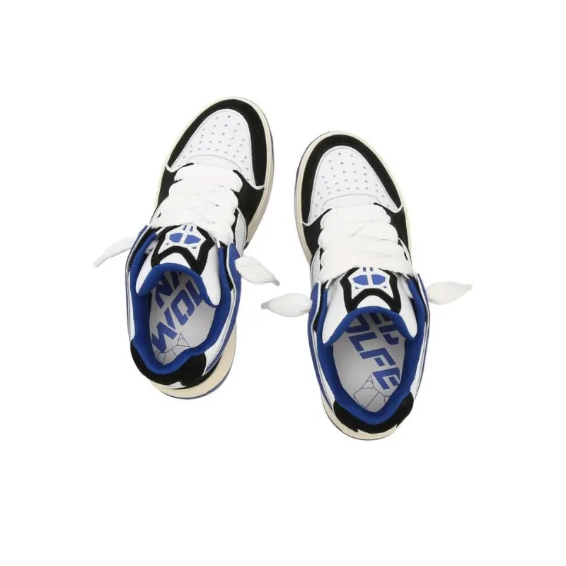 Naked Wolfe Kash Low Top Skateboard Shoes Men's Blue-3