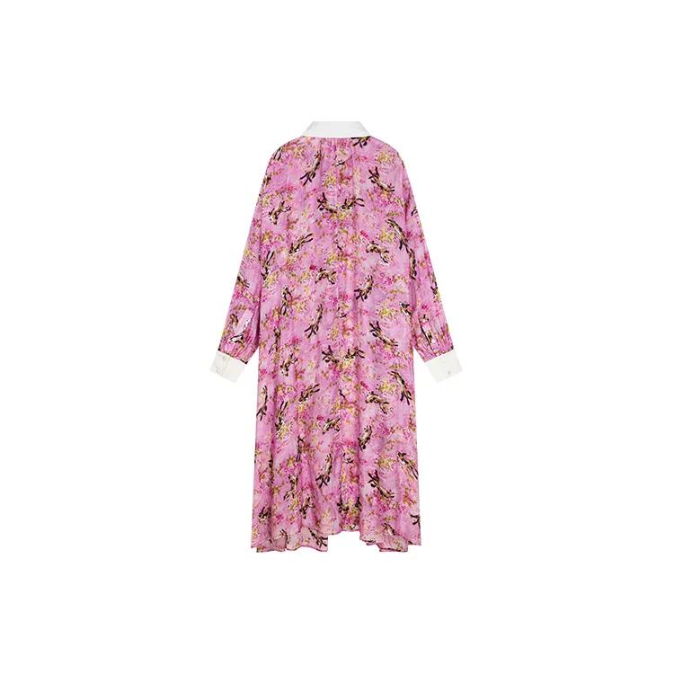 UOOYAA Long Sleeved Dresses Women's Print-1