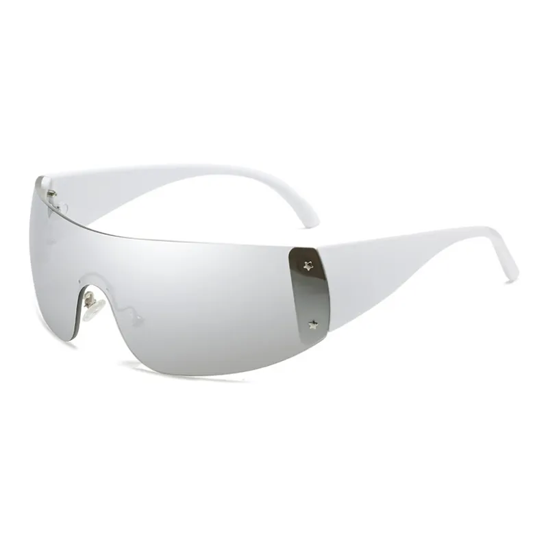 SOMAN PC Irregular Shape Sunglasses Unisex-5