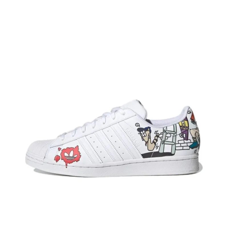 Adidas Superstar 'White Comic'-0