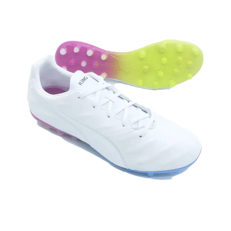 PUMA King Pro 21 Mg 'White Blue Pink'-3