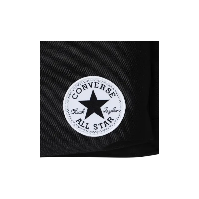 Converse Polyester Backpack Student Backpack Medium Size Black-5