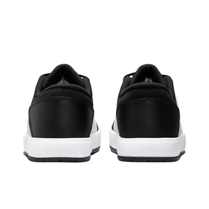 Jordan NU Retro 1 Low White Black GS - POIZON