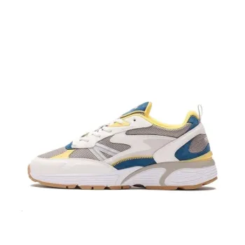 HOFF Cushioning Wear-Resistant Low-Top Casual Shoes Men's Beige Blue