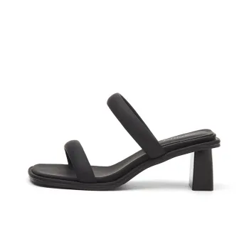 DAPHNE Slide Slippers Women's Black/Beige/Green