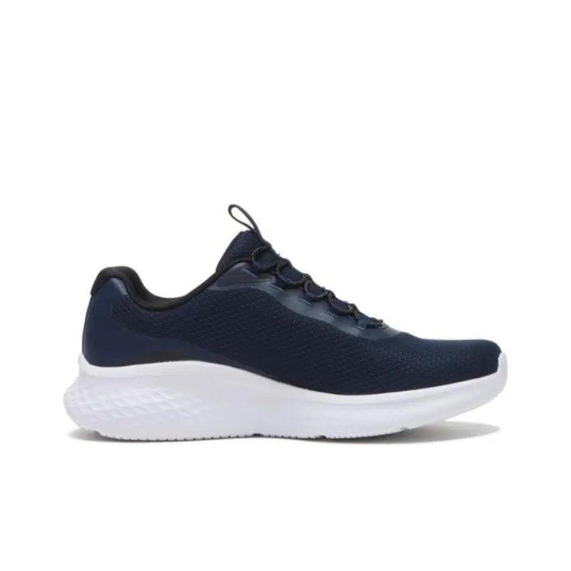 Skechers Shock Absorbers With Slip Resistant And Abrasion Resistant Properties Low Top Running Shoes Men's Blue-1
