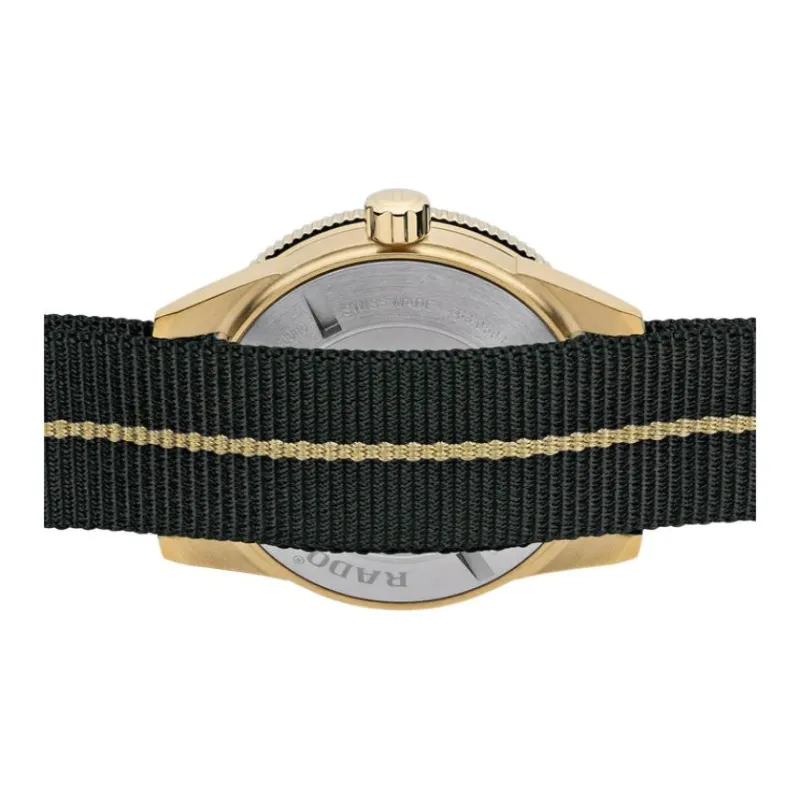 RADO Captain Cook Collection Automatic Mechanical Movement Men's Watches Watch Coffee Watch Dial R32504307-2