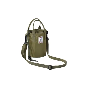 KOUGA Oxford Shoulder Bag Crossbody Bag Medium Size Women's Army Green/Light Blue