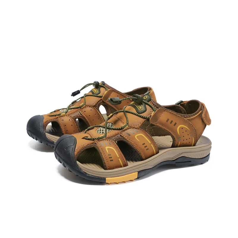 Season Ram River Trekking Shoes Men Black/Light Brown/Dark Brown-4