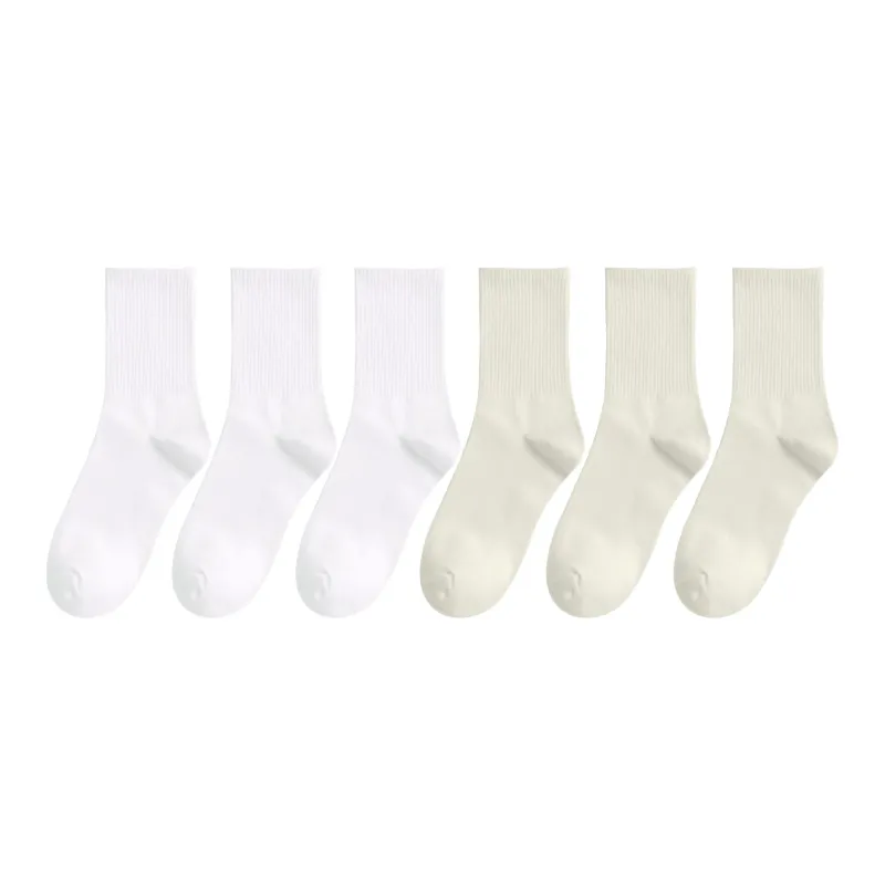 XXLLG Mid Calf Socks Unisex 6 Pack-8