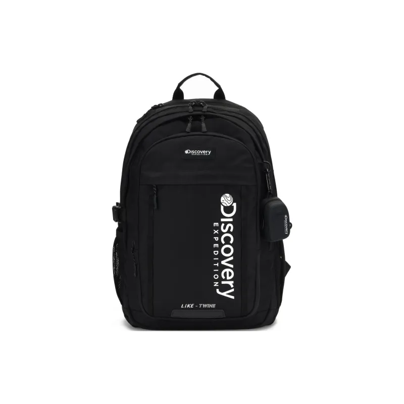 Discovery Expedition Nylon Backpack Unisex Black-0