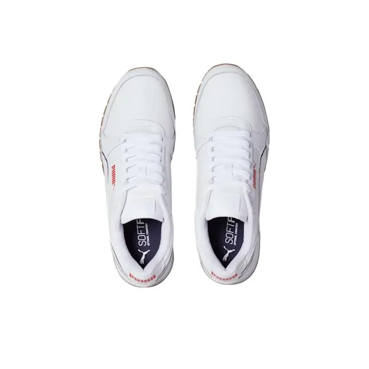 PUMA St Runner V3 Cushioning, Wear Resistant Low Top Casual Shoes Men's White-2