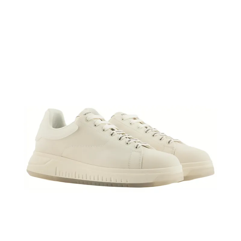 EMPORIO ARMANI Chunky Leather Sneakers-2