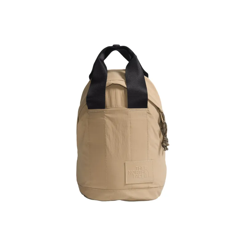 THE NORTH FACE Recycled Nylon Backpack Mini Unisex Seaweed Tan & Black-0