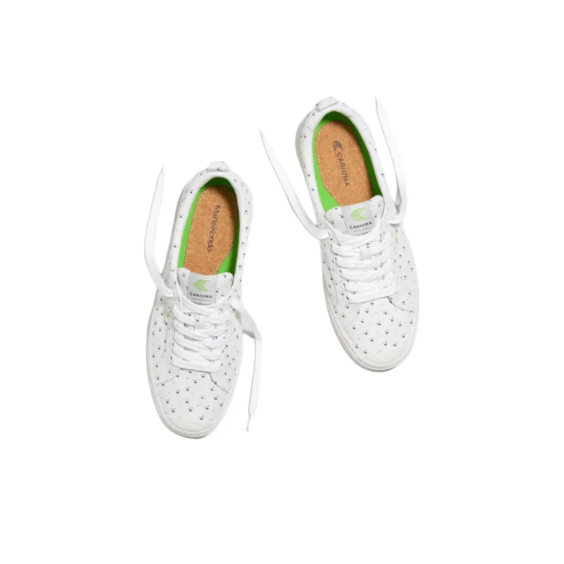 CARIUMA Low Top Skateboard Shoes Unisex Gray White-2