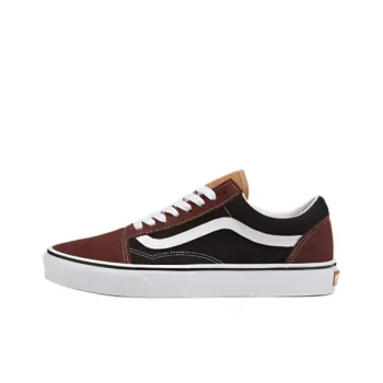 Old Skool Vans 'Color Block Black Brown'