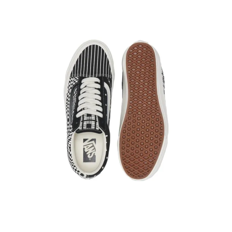 Old Skool Premium Vans 36 'Pattern Clash'-4