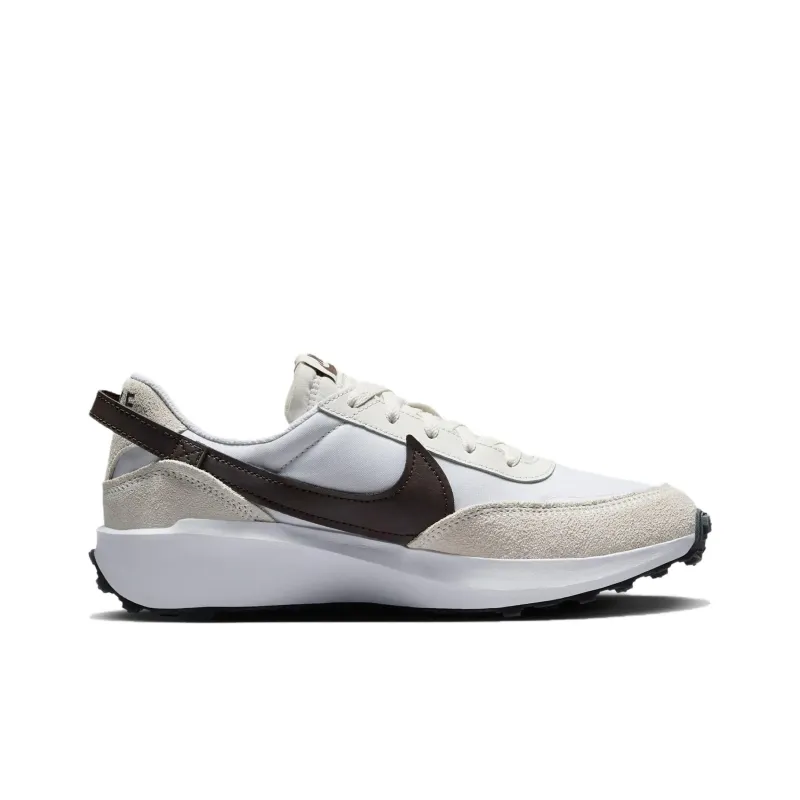 Nike Waffle Debut Cushioning, Slip Resistant, And Abrasion Resistant Low Top Casual Shoes Women's Ecru-1