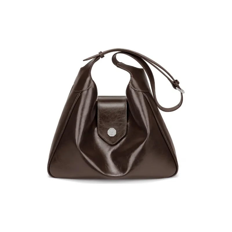 Simvay Clos Synthetic Leather Shoulder Bag Crossbody Bag Tote Bag Large Bag Large Size Women's-1