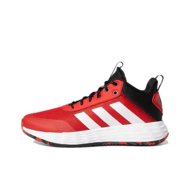 Adidas Ownthegame Vivid Red Cloud White Core Black-0
