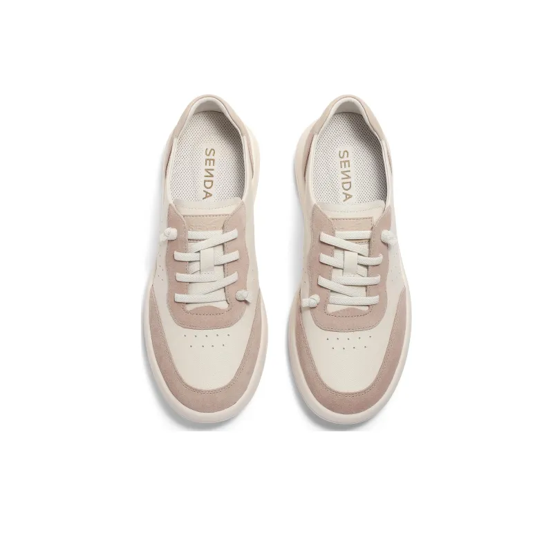 Senda Skateboard Shoes Women's Low Top Solid Color-2