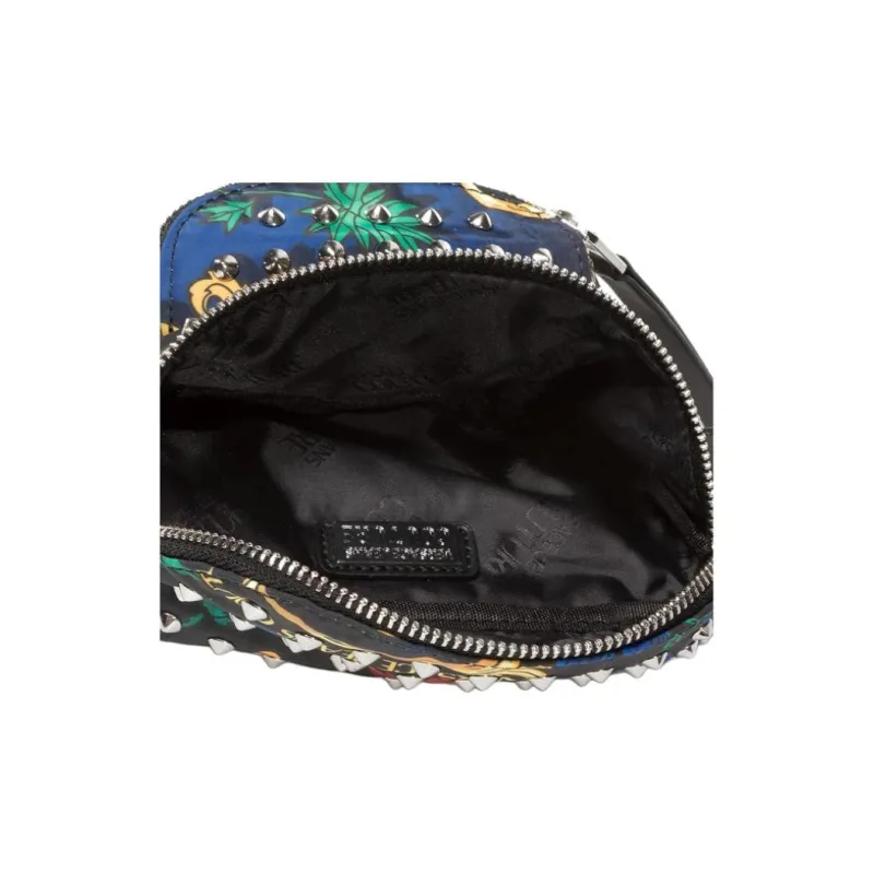 VERSACE JEANS COUTURE Nylon Fabric Sling Bag Unisex Multicolor-3
