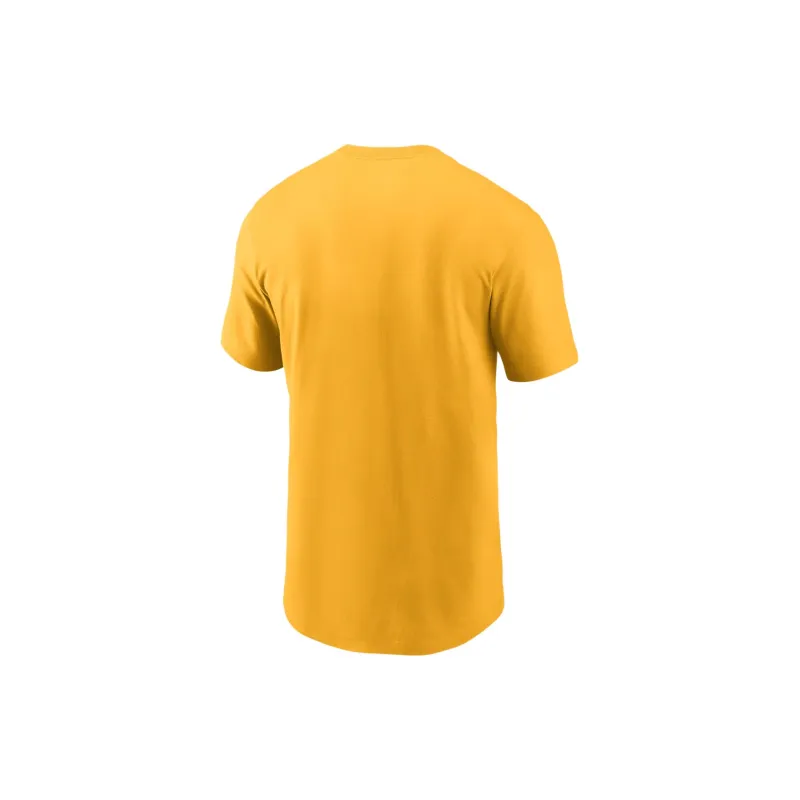 Nike San Diego Padres Team Swoosh Lockup T-Shirt Men's Lemon-1