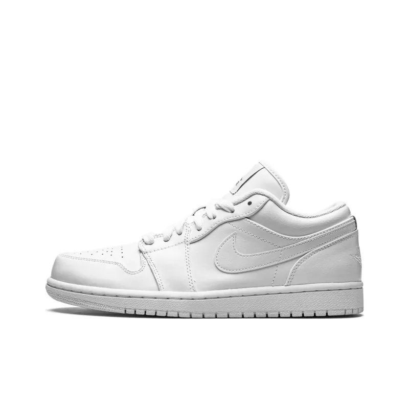 JORDAN 1 Low Triple White-0