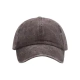 Dark brown cap