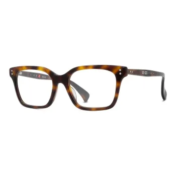 KENZO Acetate Square Eyeglass Frames Unisex Tortoiseshell
