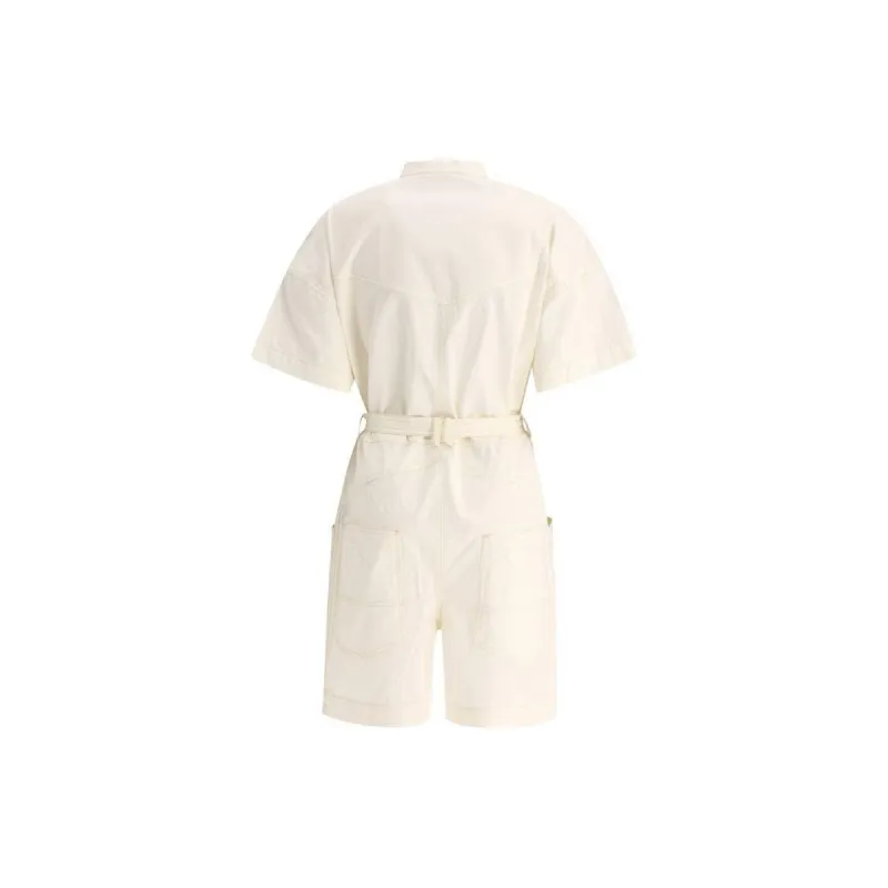 ISABEL MARANT Kiara Short Sleeved Overall-1